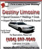 Wedding Limo Service Surrey BC